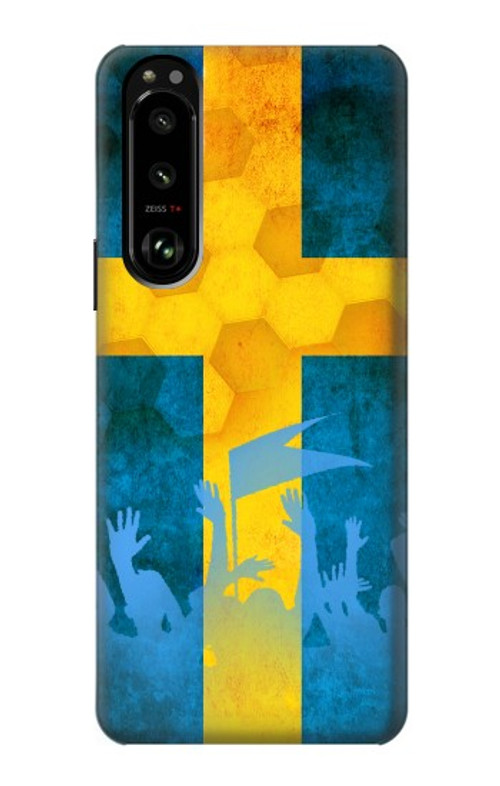 S2990 Sweden Football Soccer Case Cover Custodia per Sony Xperia 5 III