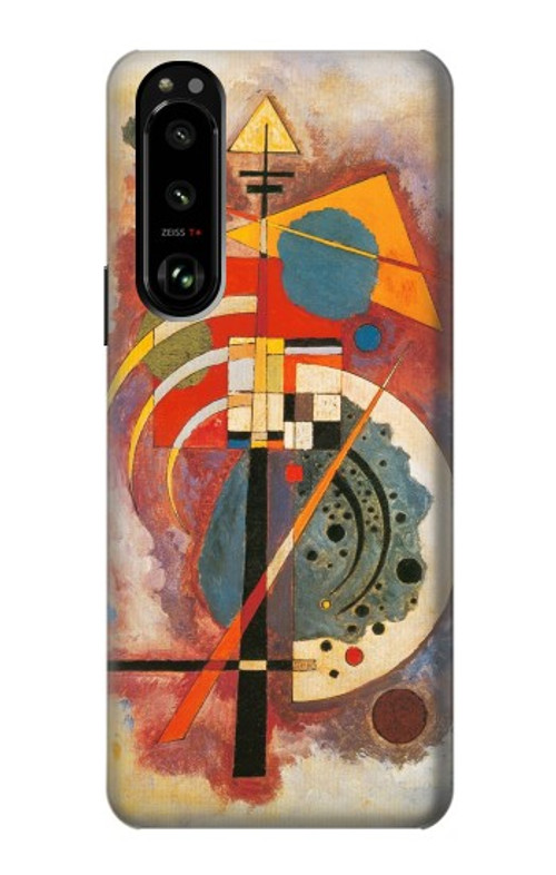 S3337 Wassily Kandinsky Hommage a Grohmann Case Cover Custodia per Sony Xperia 5 III