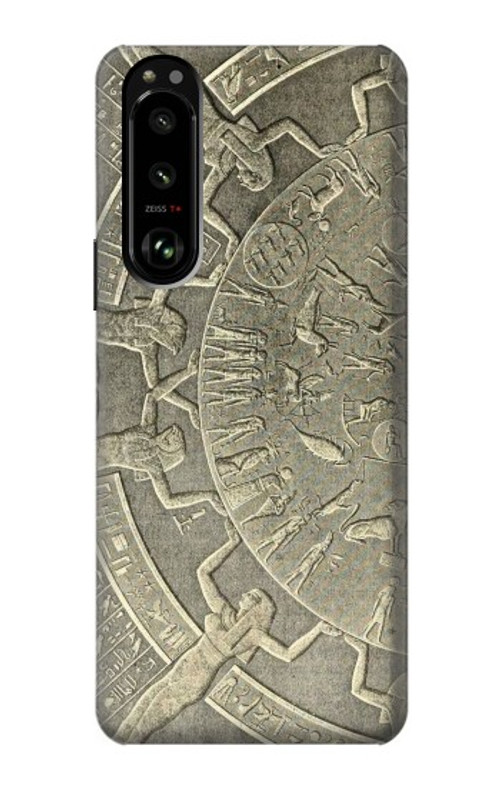 S3396 Dendera Zodiac Ancient Egypt Case Cover Custodia per Sony Xperia 5 III