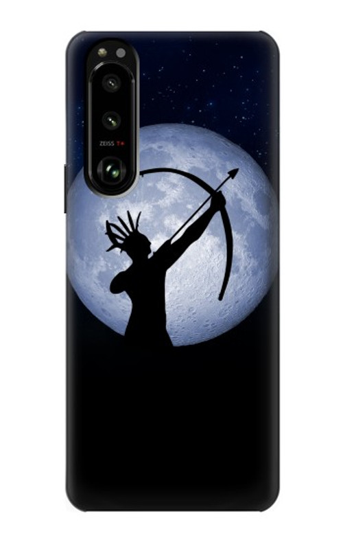 S3489 Indian Hunter Moon Case Cover Custodia per Sony Xperia 5 III