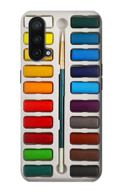 S3243 Watercolor Paint Set Case Cover Custodia per OnePlus Nord CE 5G