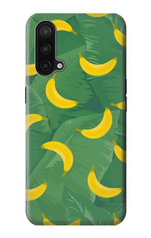 S3286 Banana Fruit Pattern Case Cover Custodia per OnePlus Nord CE 5G