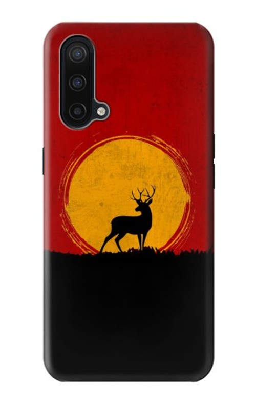 S3513 Deer Sunset Case Cover Custodia per OnePlus Nord CE 5G