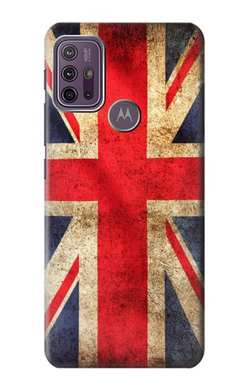 S2303 British UK Vintage Flag Case Cover Custodia per Motorola Moto G10 Power