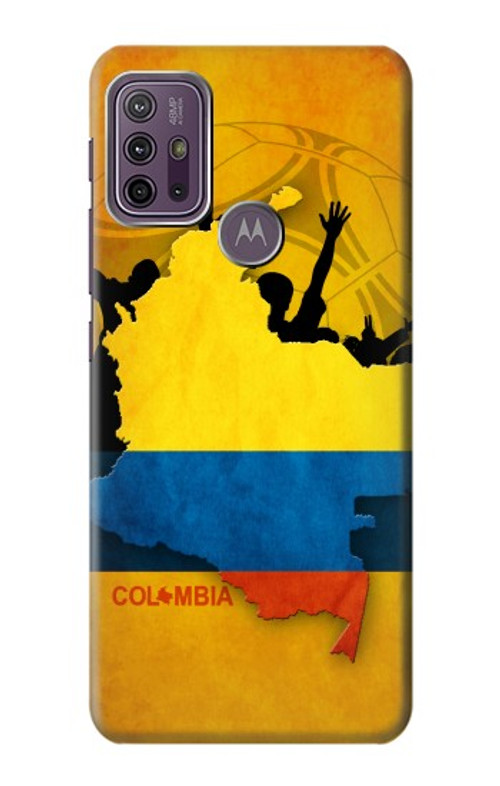 S2996 Colombia Football Soccer Case Cover Custodia per Motorola Moto G10 Power