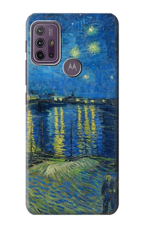 S3336 Van Gogh Starry Night Over the Rhone Case Cover Custodia per Motorola Moto G10 Power