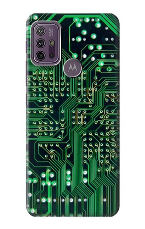 S3392 Electronics Board Circuit Graphic Case Cover Custodia per Motorola Moto G10 Power