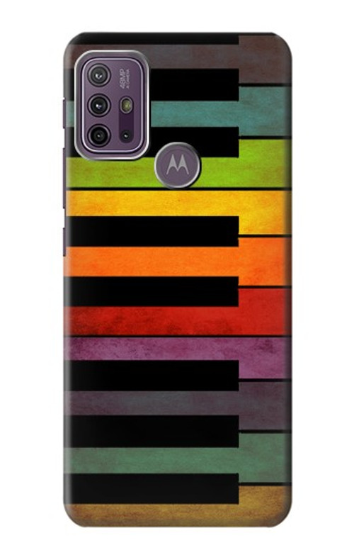 S3451 Colorful Piano Case Cover Custodia per Motorola Moto G10 Power