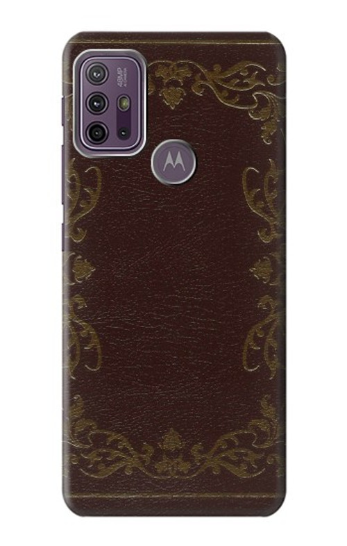 S3553 Vintage Book Cover Case Cover Custodia per Motorola Moto G10 Power