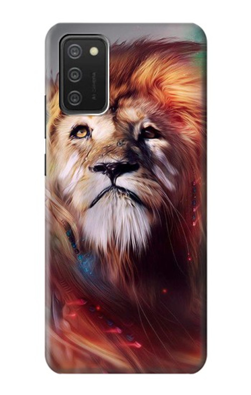 S0691 Leo Paint Case Cover Custodia per Samsung Galaxy A03S S0691 Leo Paint Case Cover Custodia per Samsung Galaxy A03S