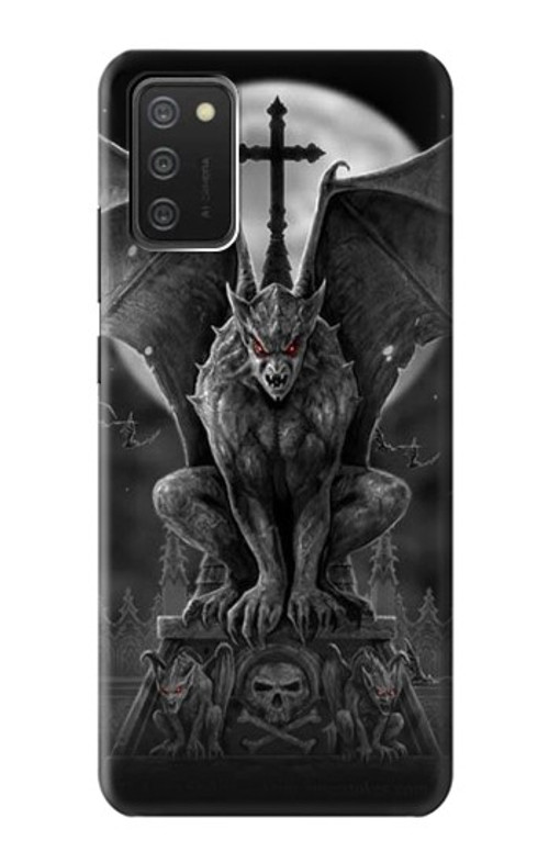 S0850 Gargoyle Devil Demon Case Cover Custodia per Samsung Galaxy A03S