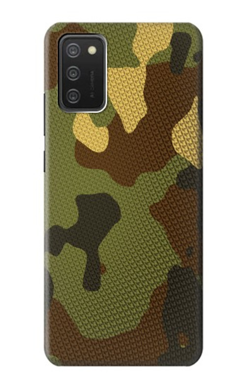 S1602 Camo Camouflage Graphic Printed Case Cover Custodia per Samsung Galaxy A03S