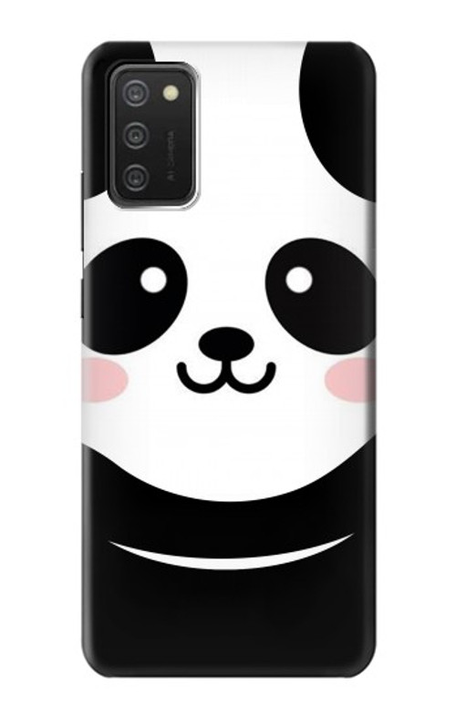 S2662 Cute Panda Cartoon Case Cover Custodia per Samsung Galaxy A03S