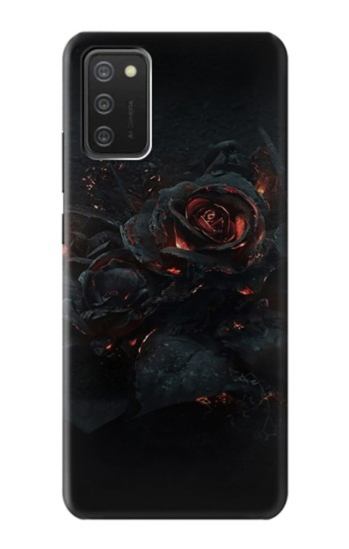 S3672 Burned Rose Case Cover Custodia per Samsung Galaxy A03S