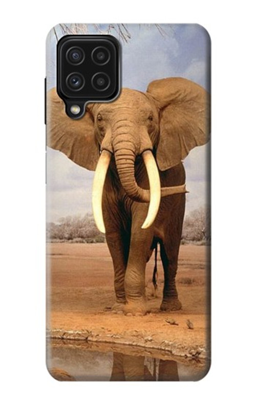 S0310 African Elephant Case Cover Custodia per Samsung Galaxy A22 4G S0310 African Elephant Case Cover Custodia per Samsung Galaxy A22 4G
