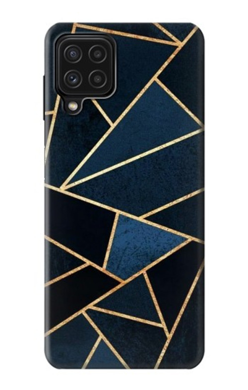 S3479 Navy Blue Graphic Art Case Cover Custodia per Samsung Galaxy A22 4G