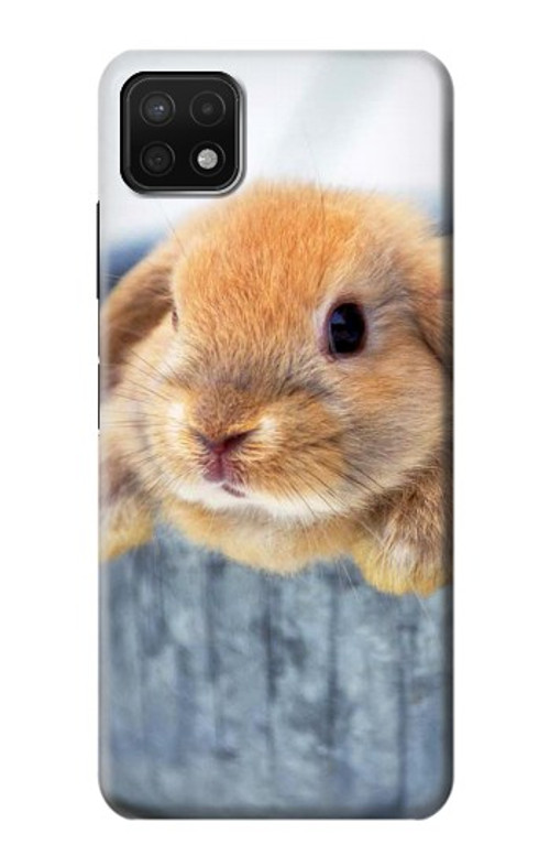 S0242 Cute Rabbit Case Cover Custodia per Samsung Galaxy A22 5G