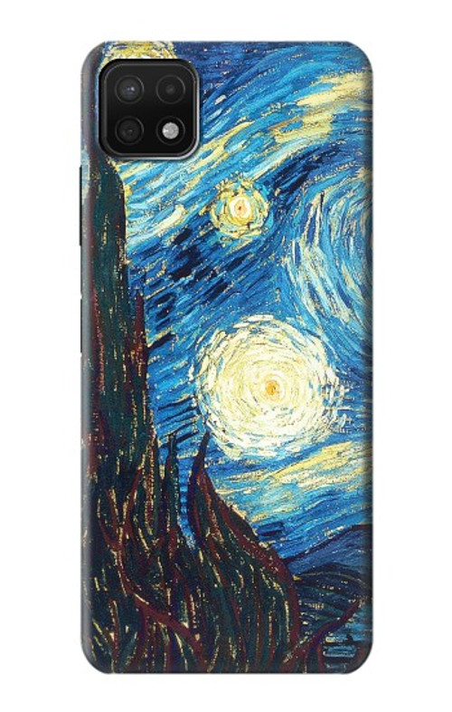 S0582 Van Gogh Starry Nights Case Cover Custodia per Samsung Galaxy A22 5G S0582 Van Gogh Starry Nights Case Cover Custodia per Samsung Galaxy A22 5G