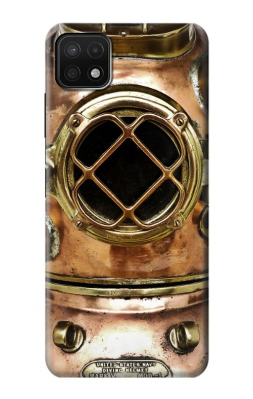 S2412 Vintage Deep Sea Diving Helmet Case Cover Custodia per Samsung Galaxy A22 5G S2412 Vintage Deep Sea Diving Helmet Case Cover Custodia per Samsung Galaxy A22 5G