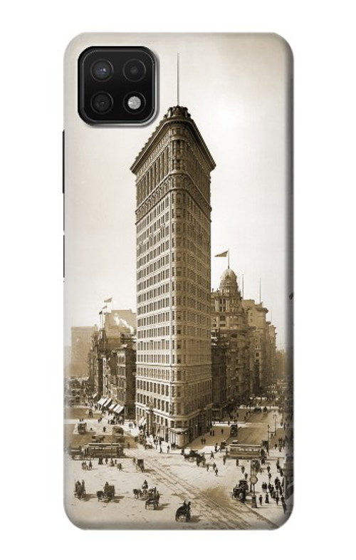 S3046 Old New York Flatiron Building Case Cover Custodia per Samsung Galaxy A22 5G