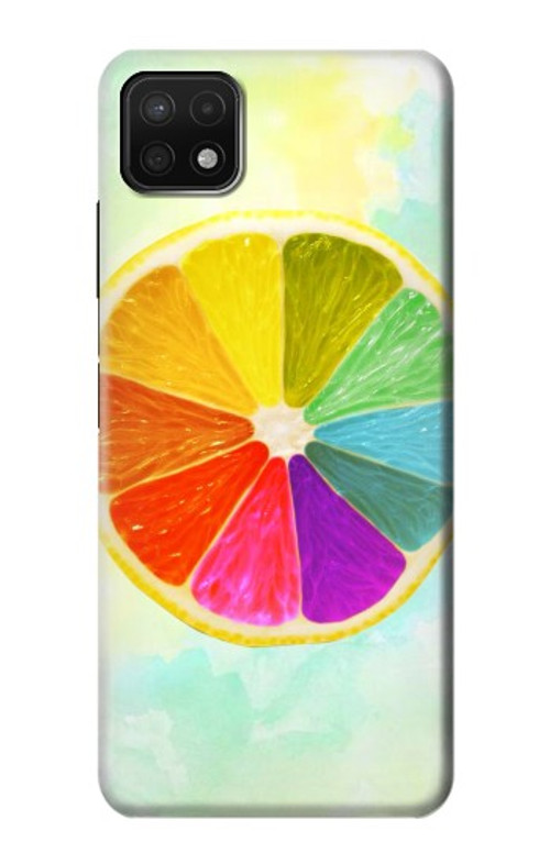 S3493 Colorful Lemon Case Cover Custodia per Samsung Galaxy A22 5G
