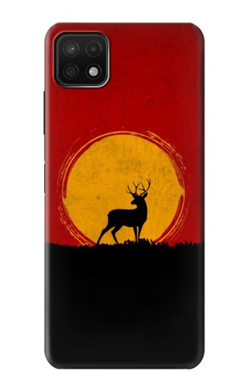 S3513 Deer Sunset Case Cover Custodia per Samsung Galaxy A22 5G