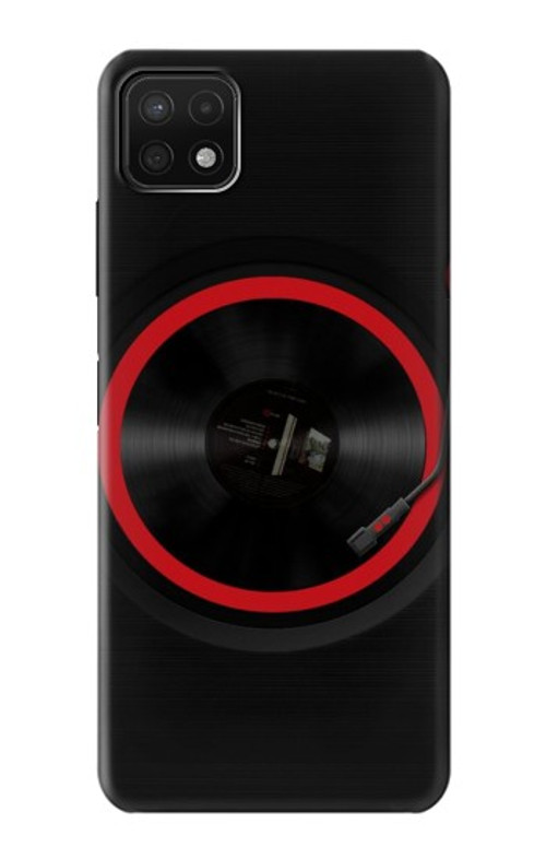 S3531 Spinning Record Player Case Cover Custodia per Samsung Galaxy A22 5G