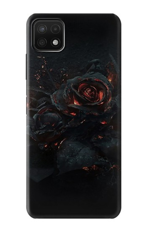 S3672 Burned Rose Case Cover Custodia per Samsung Galaxy A22 5G