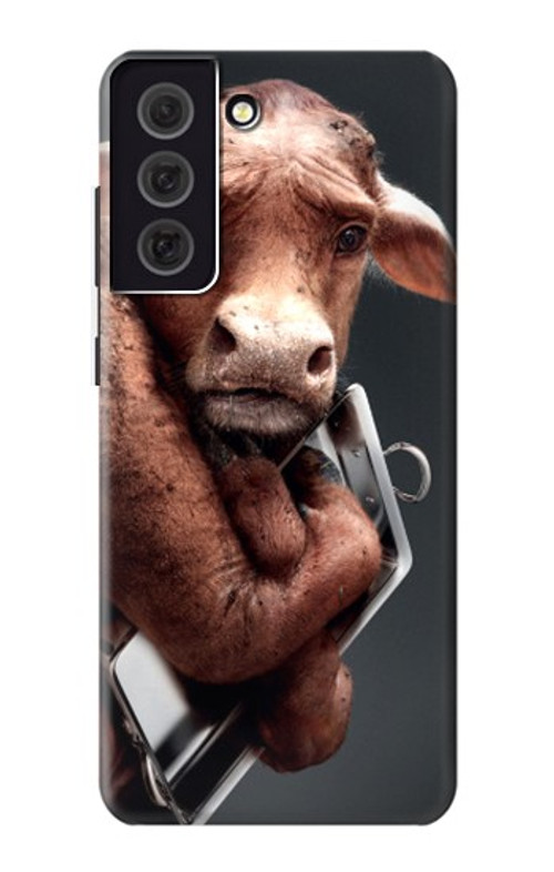 S1271 Crazy Cow Case Cover Custodia per Samsung Galaxy S21 FE 5G S1271 Crazy Cow Case Cover Custodia per Samsung Galaxy S21 FE 5G