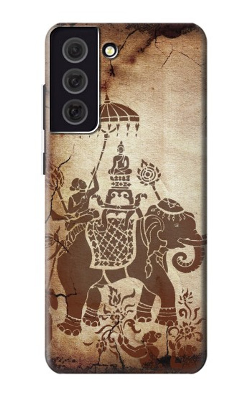 S2102 Thai Art Buddha on Elephant Case Cover Custodia per Samsung Galaxy S21 FE 5G
