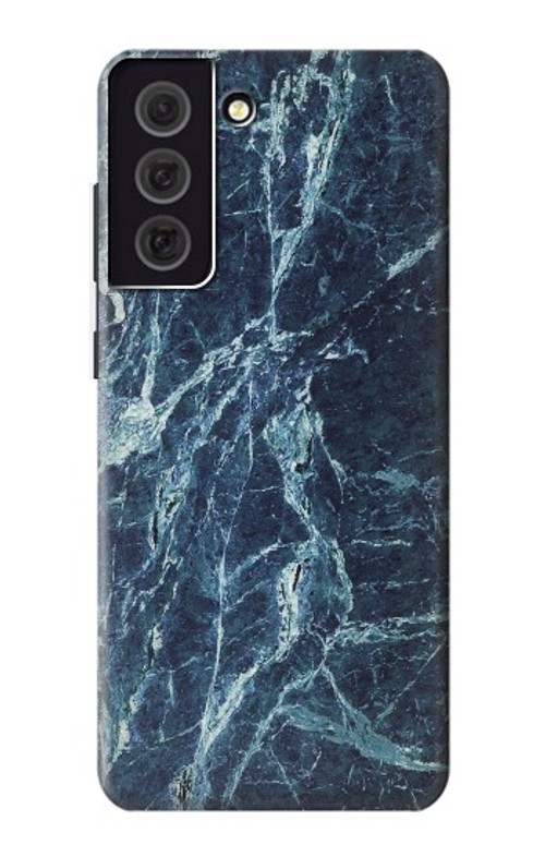 S2799 Light Blue Marble Stone Graphic Printed Case Cover Custodia per Samsung Galaxy S21 FE 5G
