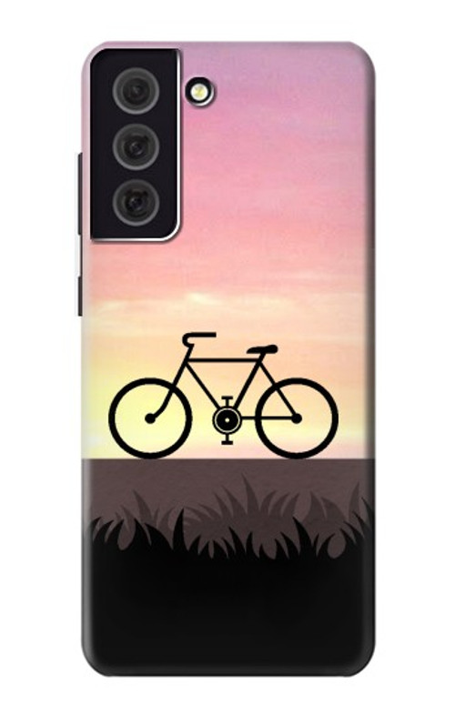 S3252 Bicycle Sunset Case Cover Custodia per Samsung Galaxy S21 FE 5G