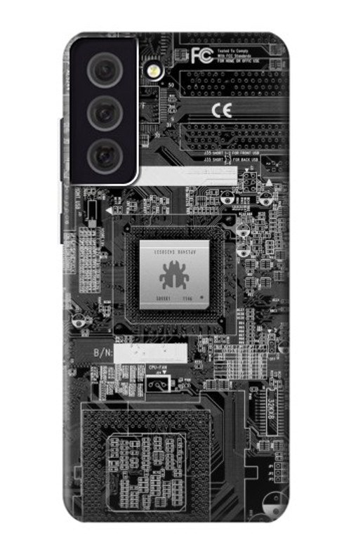 S3434 Bug Circuit Board Graphic Case Cover Custodia per Samsung Galaxy S21 FE 5G