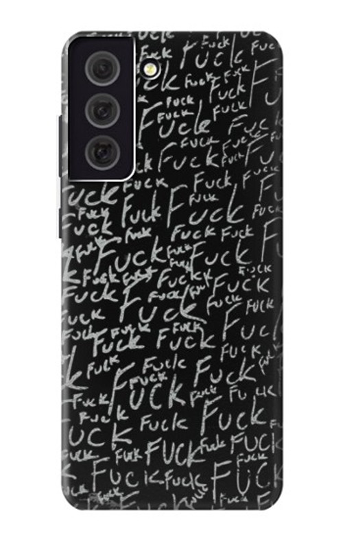 S3478 Funny Words Blackboard Case Cover Custodia per Samsung Galaxy S21 FE 5G