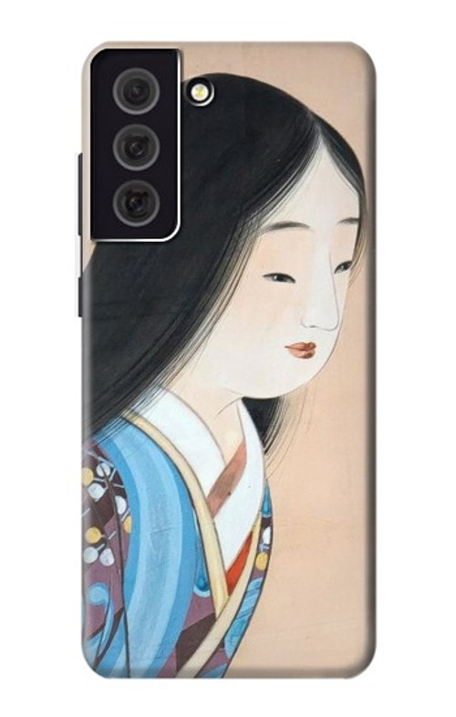 S3483 Japan Beauty Kimono Case Cover Custodia per Samsung Galaxy S21 FE 5G