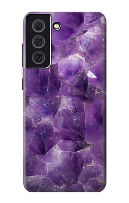 S3713 Purple Quartz Amethyst Graphic Printed Case Cover Custodia per Samsung Galaxy S21 FE 5G