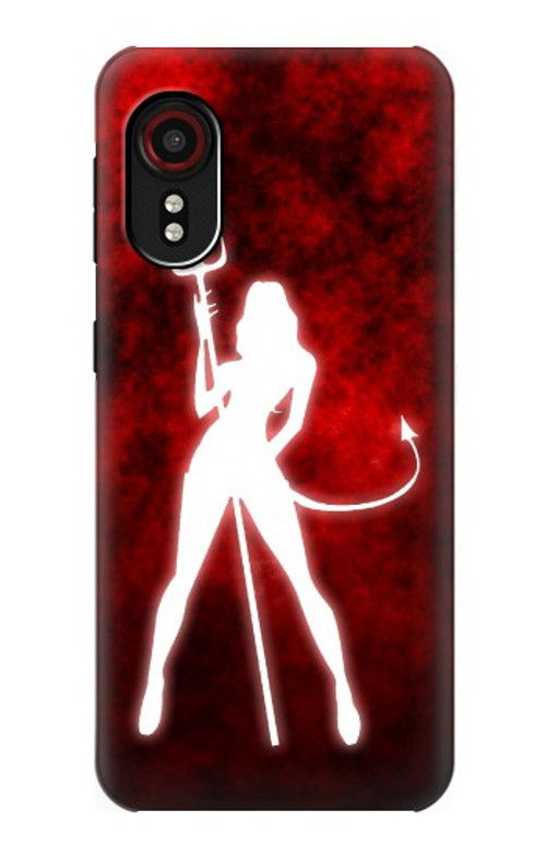 S2455 Sexy Devil Girl Case Cover Custodia per Samsung Galaxy Xcover 5