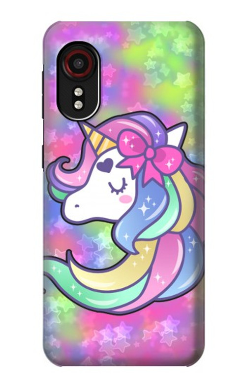 S3264 Pastel Unicorn Case Cover Custodia per Samsung Galaxy Xcover 5