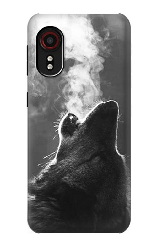 S3505 Wolf Howling Case Cover Custodia per Samsung Galaxy Xcover 5