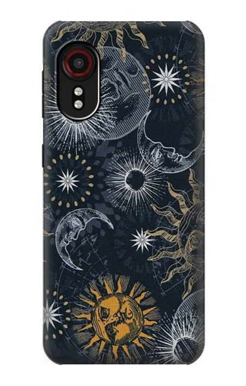 S3702 Moon and Sun Case Cover Custodia per Samsung Galaxy Xcover 5