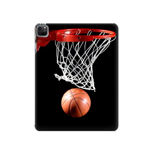 S0066 Basketball Case Cover Custodia per iPad Pro 12.9 (2022, 2021, 2020, 2018), Air 13 (2024)