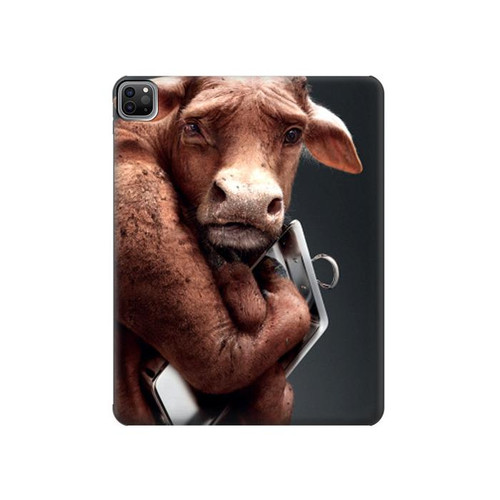 S1271 Crazy Cow Case Cover Custodia per iPad Pro 12.9 (2022, 2021, 2020, 2018), iPad Air 13 (2025, 2024) S1271 Crazy Cow Case Cover Custodia per iPad Pro 12.9 (2022, 2021, 2020, 2018), iPad Air 13 (2025, 2024)