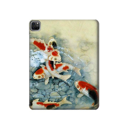 S1654 Koi Carp Fish Art Painting Case Cover Custodia per iPad Pro 12.9 (2022, 2021, 2020, 2018), iPad Air 13 (2025, 2024) S1654 Koi Carp Fish Art Painting Case Cover Custodia per iPad Pro 12.9 (2022, 2021, 2020, 2018), iPad Air 13 (2025, 2024)