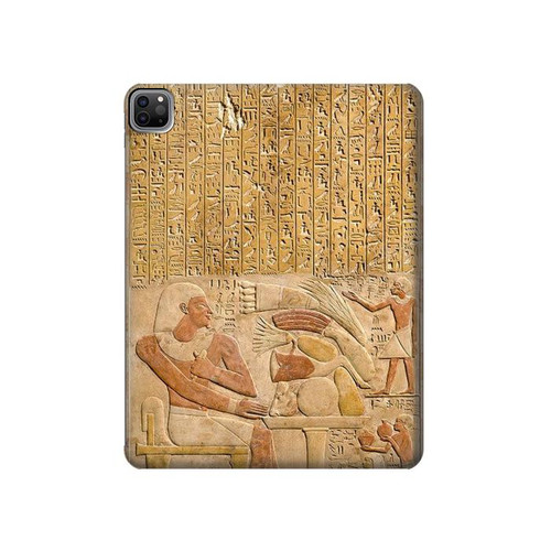 S3398 Egypt Stela Mentuhotep Case Cover Custodia per iPad Pro 12.9 (2022, 2021, 2020, 2018), iPad Air 13 (2025, 2024)