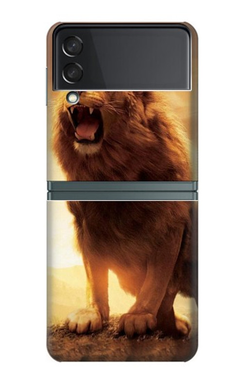 S1957 Lion Aslan Case For Samsung Galaxy Z Flip 3 5G S1957 Lion Aslan Case For Samsung Galaxy Z Flip 3 5G