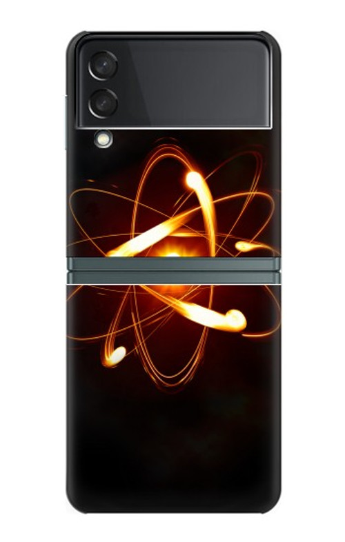 S3547 Quantum Atom Case For Samsung Galaxy Z Flip 3 5G