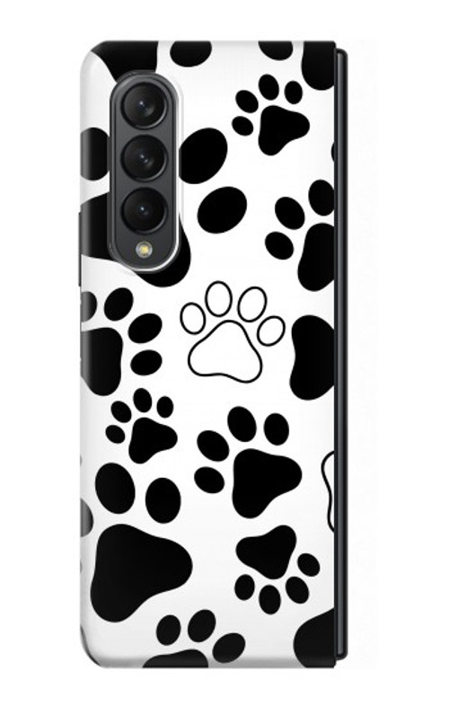 S2904 Dog Paw Prints Case For Samsung Galaxy Z Fold 3 5G S2904 Dog Paw Prints Case For Samsung Galaxy Z Fold 3 5G