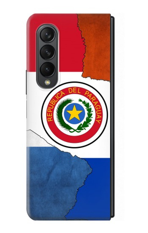 S3017 Paraguay Flag Case For Samsung Galaxy Z Fold 3 5G S3017 Paraguay Flag Case For Samsung Galaxy Z Fold 3 5G
