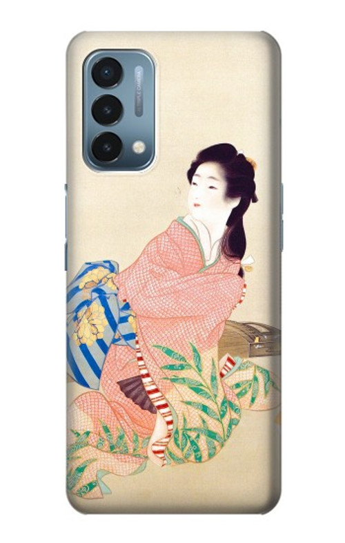 S0889 Japan Art Kimono Case Cover Custodia per OnePlus Nord N200 5G
