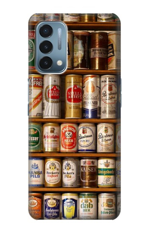 S0983 Beer Cans Collection Case Cover Custodia per OnePlus Nord N200 5G